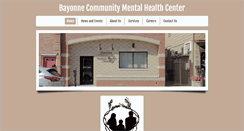 Desktop Screenshot of bayonnementalhealth.org