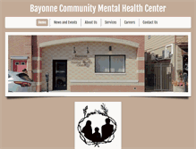 Tablet Screenshot of bayonnementalhealth.org